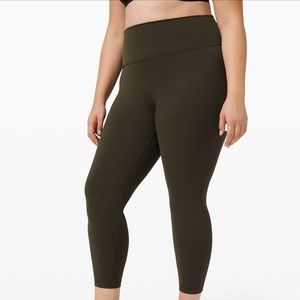 🍋 Lululemon Wunder Train High Rise Tight 25”
